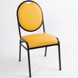 MA Banquet Fabric or Vinyl Upholstered Stackable Multi Use Chair