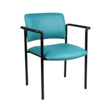 MA Belmont Fabric or Vinyl Upholstered Stackable Visitor Armchair