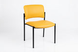 MA Belmont Fabric or Vinyl Upholstered Stackable Side Chair