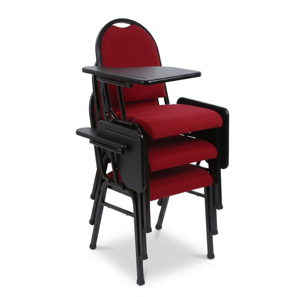MA Bistro Fabric or Vinyl Upholstered Stackable Lecture Chair