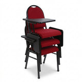 MA Bistro Fabric or Vinyl Upholstered Stackable Lecture Chair