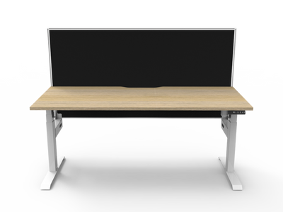 RL Boost Light Motorized Height Adjustable Workstation with SHUSH30 Screen