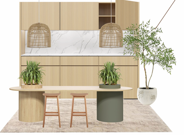 DD Barron Custom Made Dry Kitchenette