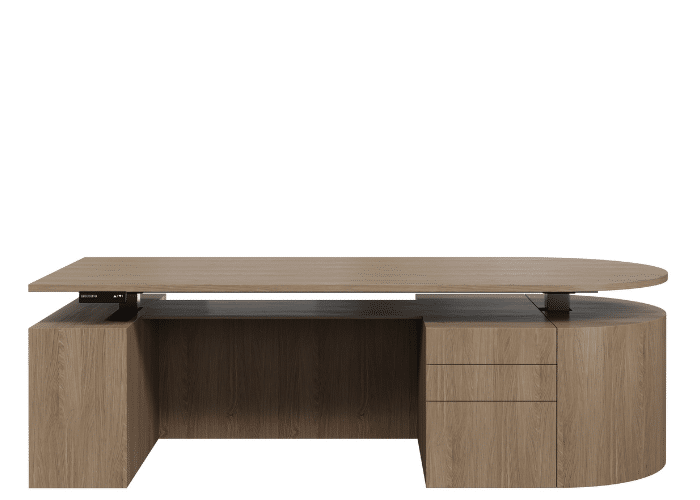 DD Beau Selectric Height Adjustable Executive Desk