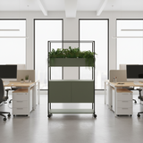 DD Brookes 2 Door Mobile Planter Storage
