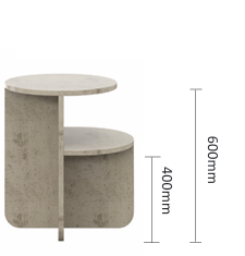 DD Bobbi Round Side Table