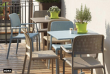 EZ Bora Hospitality Outdoor Stackable Dining Chair