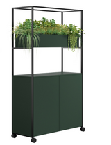 DD Brookes 2 Door Mobile Planter Storage