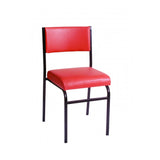 MA Client Fabric or Vinyl Upholstered Stackable Hospitality Chair