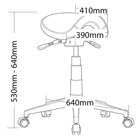 ST Cad Industrial Stool