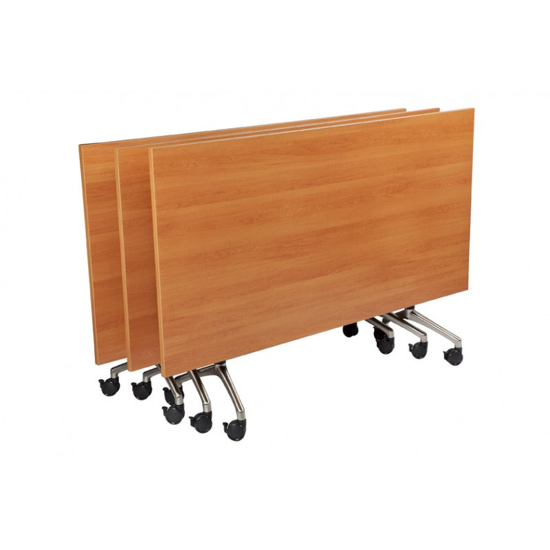 MA Calais Flip Up Rectangular Table with Castors