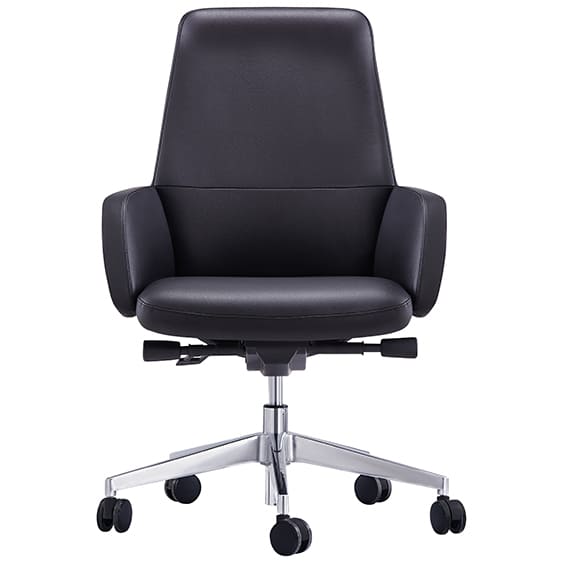 ST Captain Genuine Leather Low Back Executive Chair