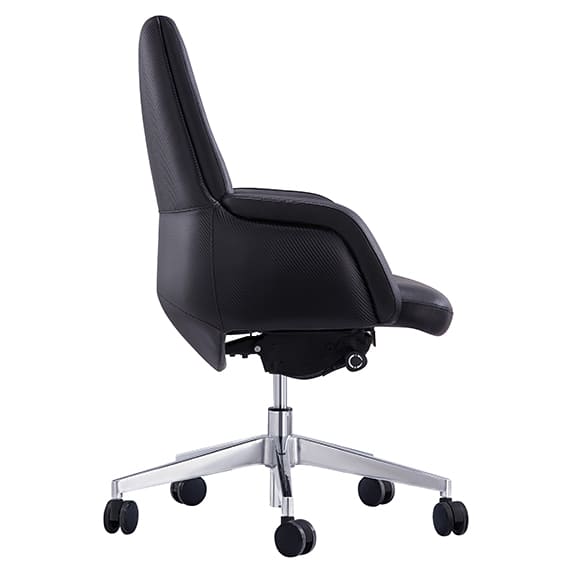 ST Captain Genuine Leather Low Back Executive Chair