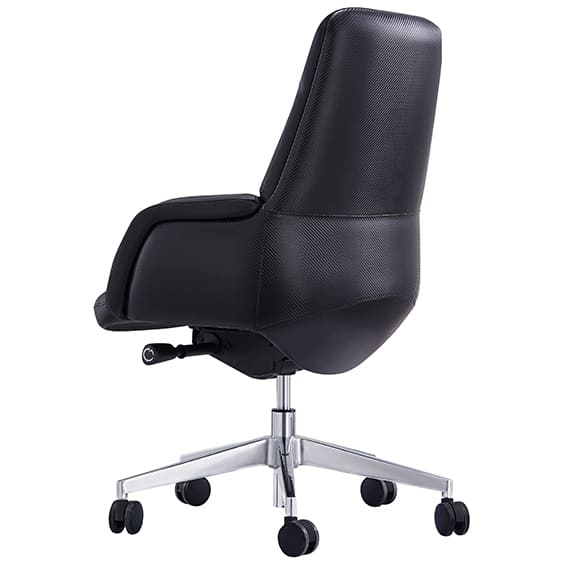 ST Captain Genuine Leather Low Back Executive Chair