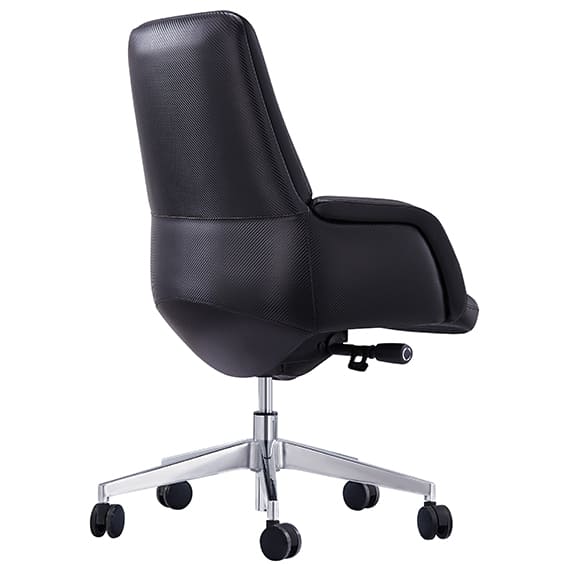 ST Captain Genuine Leather Low Back Executive Chair
