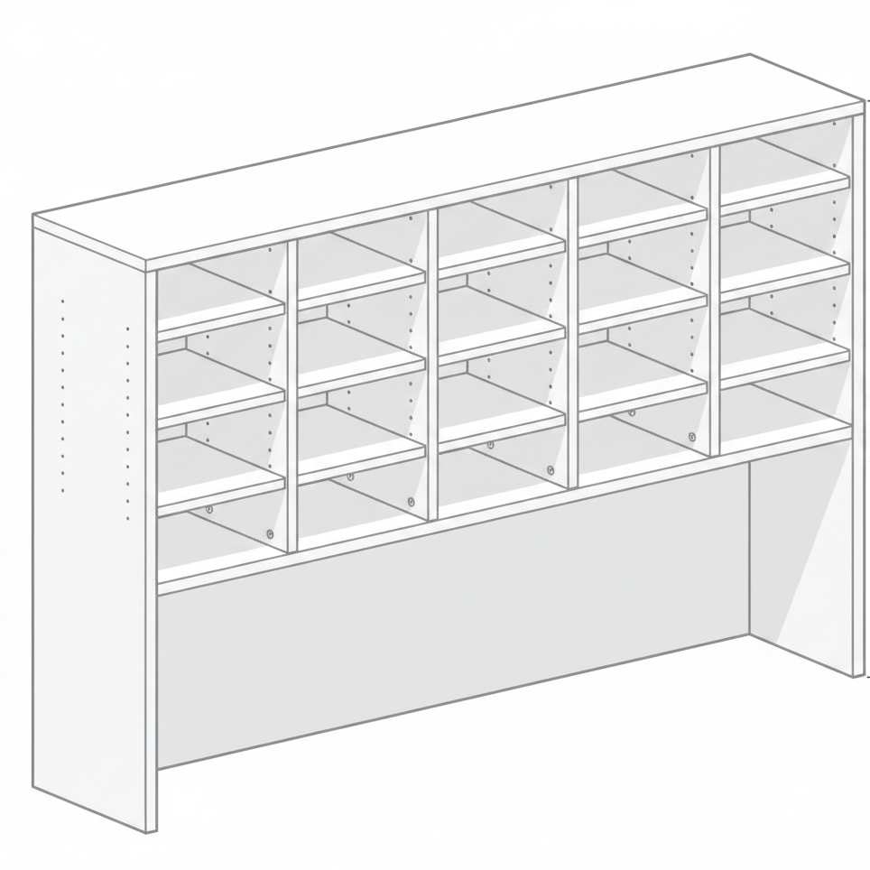 DD CC Plus Pigeon Hole Hutch