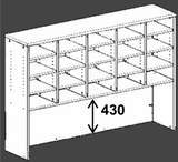 DD CC Plus Pigeon Hole Hutch