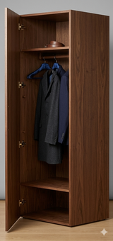DD CC Plus Swing Door Coat Cupboard