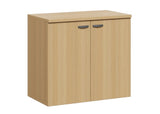 DD CC Plus 2 Swing Door Under Desk Freestanding Storage Unit