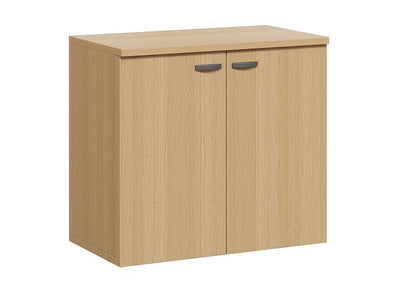 DD CC Plus 2 Swing Door Under Desk Freestanding Storage Unit