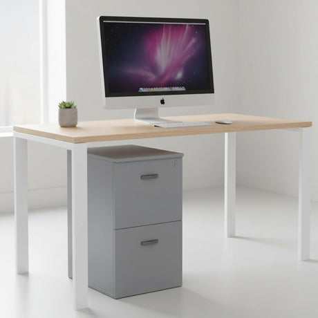DD CC Plus 4 Drawer Under Desk Pedestal