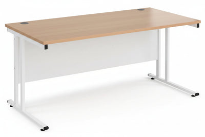 DD CC Plus CLDR Rectangular Shaped Top System Desk