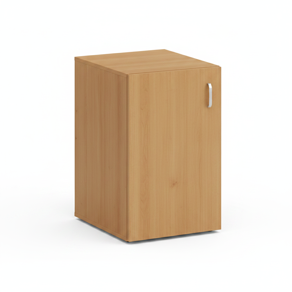 DD CC Plus 1 Swing Door Under Desk Freestanding Storage Unit