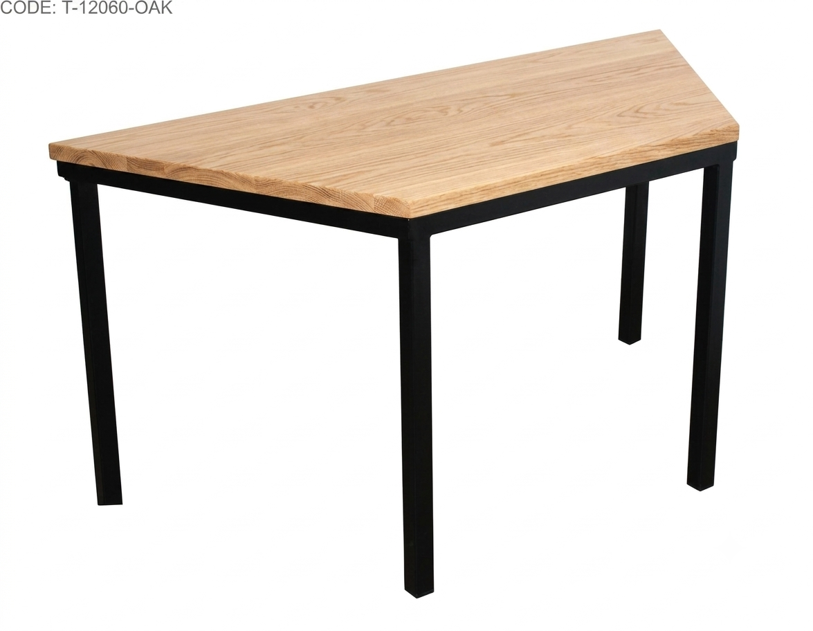 DD CC Plus Metal Leg Trapezium Shape Meeting Table