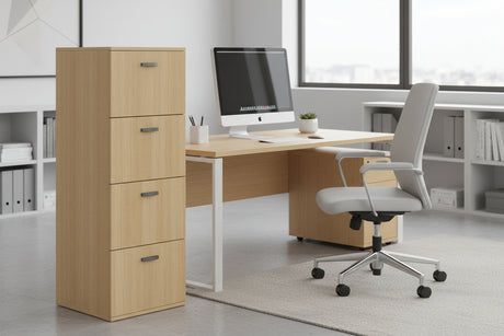 DD CC Plus Custom Made 4 Drawer Filing Cabinet