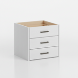 DD CC Plus 3 Drawer Under Desk Freestanding Pedestal