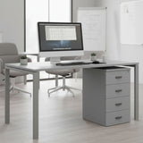DD CC Plus 4 Drawer Under Desk Freestanding Pedestal