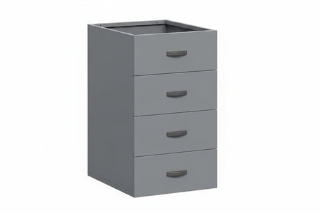 DD CC Plus 4 Drawer Under Desk Freestanding Pedestal