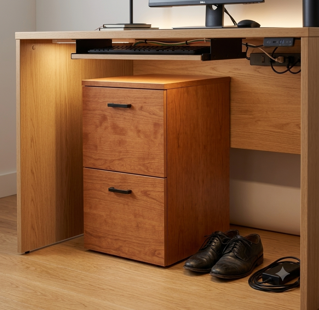 DD CC Plus 2 File Drawer Freestanding Pedestal