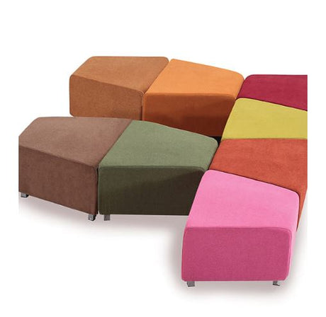ST Clip Trapezium Reception Area Ottoman