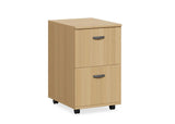 DD CC Plus CLMP2 2 File Drawers Mobile Pedestal