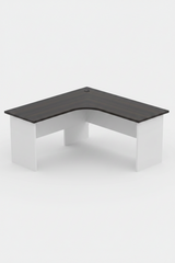 DD CC Plus 2 Piece Radial Corner Workstation