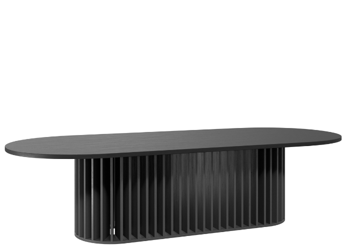 DD Colosseum Slat Design Base Broadroom Table