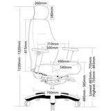 ST Control High Back Multishift and Heavy Weight Executive Chair