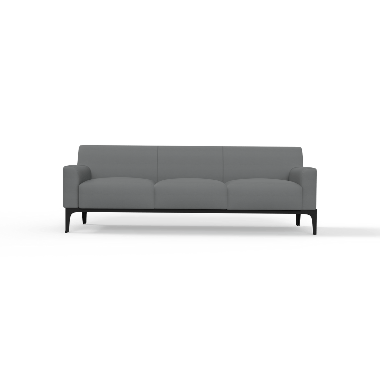 OL Cedar PU Leather Upholstered 3 Seater Breakout Lounge