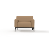 OL Cedar PU Leather Upholstered Single Seater Breakout Lounge