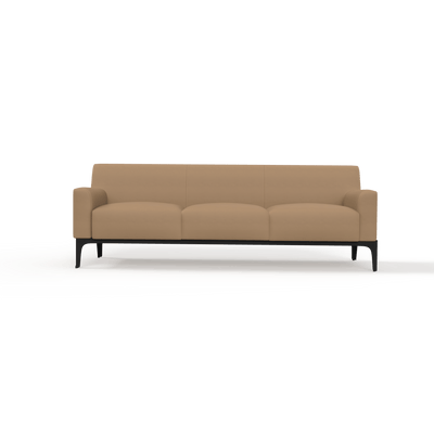 OL Cedar PU Leather Upholstered 3 Seater Breakout Lounge