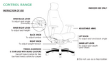 ST Control High Back Multishift and Heavy Weight Executive Chair