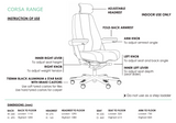 ST Corsa Multishift High Back Heavy Weight Leather Executive Chair