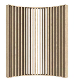 DD Curved Slat Wall Mini Space