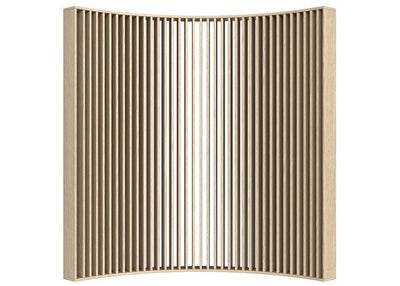 DD Curved Slat Wall Space Divider