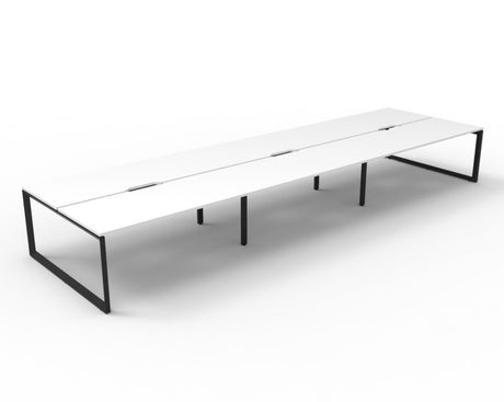 RL Infinity Loop Leg Double Sided Workstation