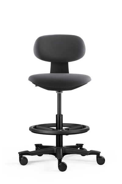 RL Yoyo Fabric Upholstered Drafting Chair