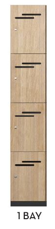 DD 1800mm High 4 Door Locker