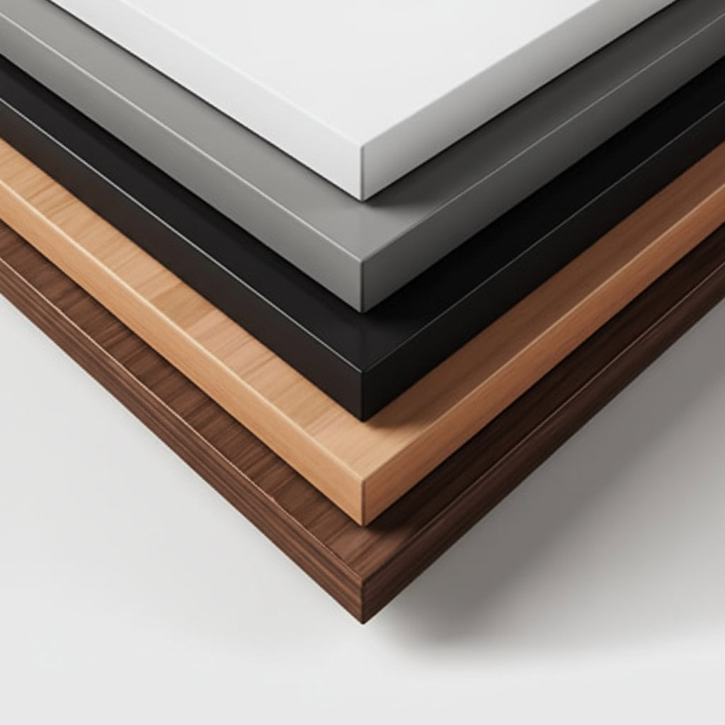 DD Custom Made Rectangular D-End Boardroom Table Top