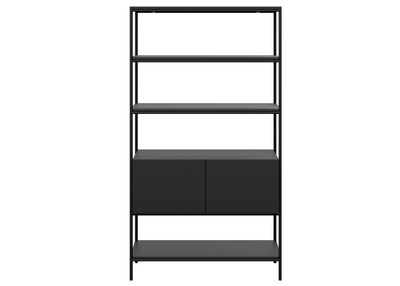 DD Deco Solo Welded Framed 2 Door Cupboard with 3 Open Shelves